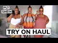 COLLECTIVE SPRING TRY ON HAUL - PLT, SHEIN, & FASHION NOVACURVE