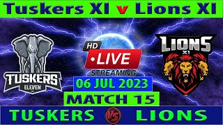 Tuskers XI vs Lions XI | TUS vs LIO | Pondicherry T20 Tournament 2023 | Cricket Info Live