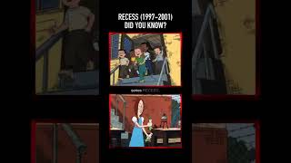 Did you know THIS about RECESS (1997-2001)?