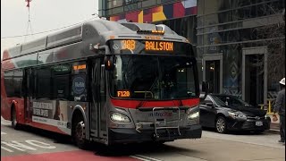 WMATA Metrobus 2018 New Flyer XN40 3110 On Route 38B