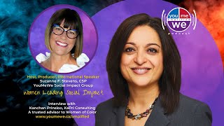 YouMeWe Amplified Podcast conversation w Kanchan Prinsloo, Founder, CEO, KaPri Consulting