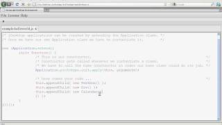 jDesktop - javascript syntax highlight editor