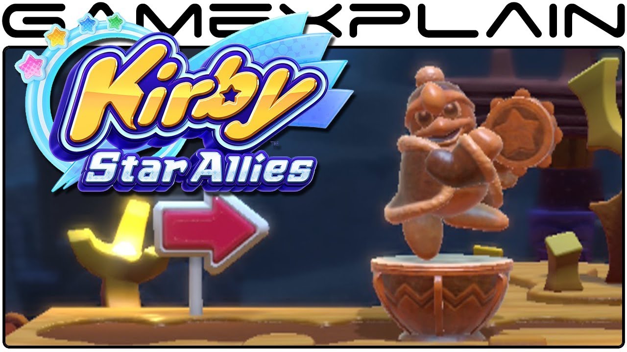 Kirby Star Allies - All Secret Stone Transformations, Artist Drawings ...