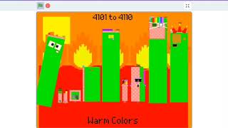 4000 - 4500 | Numberblocks Band Retro