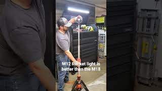 M12 Rocket light better than M18!? Here's why.