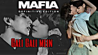 Taekook Hindi Mix FMV [ Mafia x Gali Gali main] 🔥⚠️