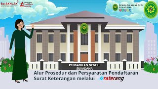 Alur Prosedur Pendaftaran Surat Keterangan Melalui Aplikasi Eraterang (Surat Keterangan Elektronik)