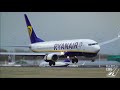 Ryanair hard landing compilation