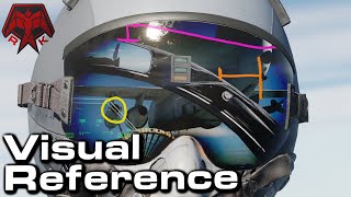 Formation Flying for AAR: Visual Reference Points