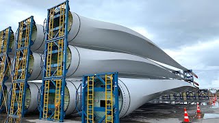 WIND BLADE TURBINE Manufacturing Process You Won’t Believe How Are Made – Shocking Production Method