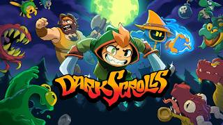 Dark Scrolls - Official Release Date Trailer | Action Roguelike Platformer