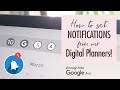 Calendar Reminders from Digital Planner in Goodnotes | Part 5 - Agenda & other features