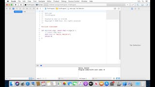 C++ Development on a Mac (Xcode Setup)