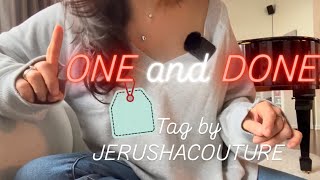 ONE and DONE TAG by JERUSHACOUTURE | Choose only one Luxury Handbag! 😱