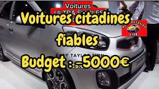 Voitures citadines ultra Fiables -5000€ idéal jeune permis