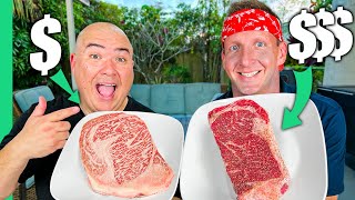 $300 vs $1600 Steak!! Can a Food Expert Spot The Difference? (Feat. @GugaFoods )