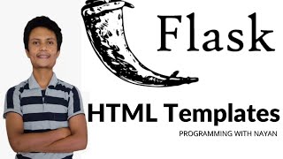 #2 Python Flask Tutorial - HTML Templates | In 2 steps | Add Dynamic HTML pages with CSS