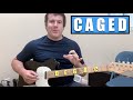 What is CAGED System on guitar : Chord voicings explained easy