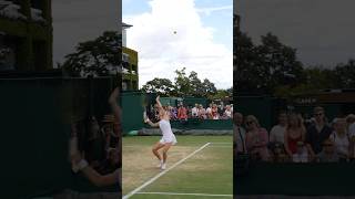 Hannah Klugman at Wimby juniors (14 years old) 🎾🌱 #tennis #wimbledon