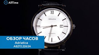 Обзор часов Adriatica A8272.2263A. Швейцарские механические наручные часы. Alltime