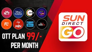 Sun Direct Go OTT Plan, Price and Activation - മലയാളം - SunDirectGo App