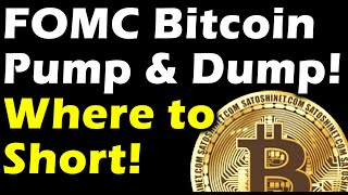 FOMC Bitcoin pump \u0026 dump! The top before next major drop.