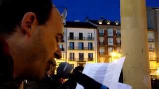 #UstelakKanpora Intervención de Patxi Zamora al término de la histórica manifestación (1/2)