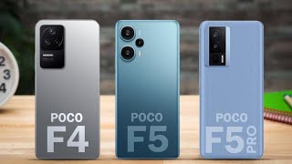Poco F4 vs Poco F5 vs Poco F5 Pro | Full Comparison