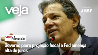 Governo admite piora de déficit fiscal e entrevista com Jeferson Bittencourt