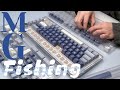 MG Fishing Double-shot Molding SA Profile Keycaps with NEXT TIME 75 Clear