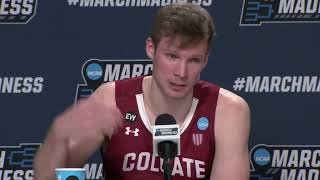 Colgate First Round Postgame Press Conference - 2023 NCAA Tournament