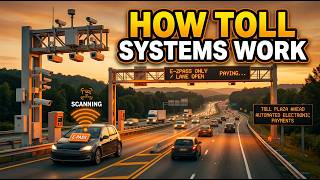 How Toll Systems Work (Automatic Payments) – Driving Through Without Stopping.