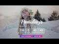 Create Snowfall Effects With Particles.js | Html, Css, javascript Tutorial