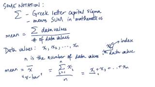 1-2 The Centre of the Data and the Effects of Extreme Values