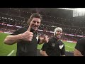 New Zealand rugby legends play for the Classic All Blacks against Spain  The Crowd Goes Wild
