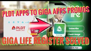 Gigalife apps promo solve from Pldt home wifi