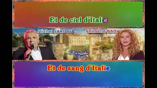 Karaoke Tino - Chimène Badi et Michel Sardou - Je viens du Sud (Zénith 2005) - Dévocalisée choeurs