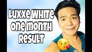 LUXXE WHITE REVIEW - ONE MONTH RESULT