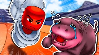 🦛 เมื่อหมูเด้งต้องมาเจอกับ Skibidi Toilet | Roblox : TV Defense