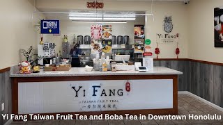 Preview: Yi Fang has Quality Taiwanese Fruit Tea and Boba Drinks