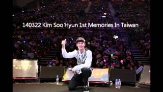 [Audio]140322 Kim Soo Hyun 1st Memories In Taiwan  2