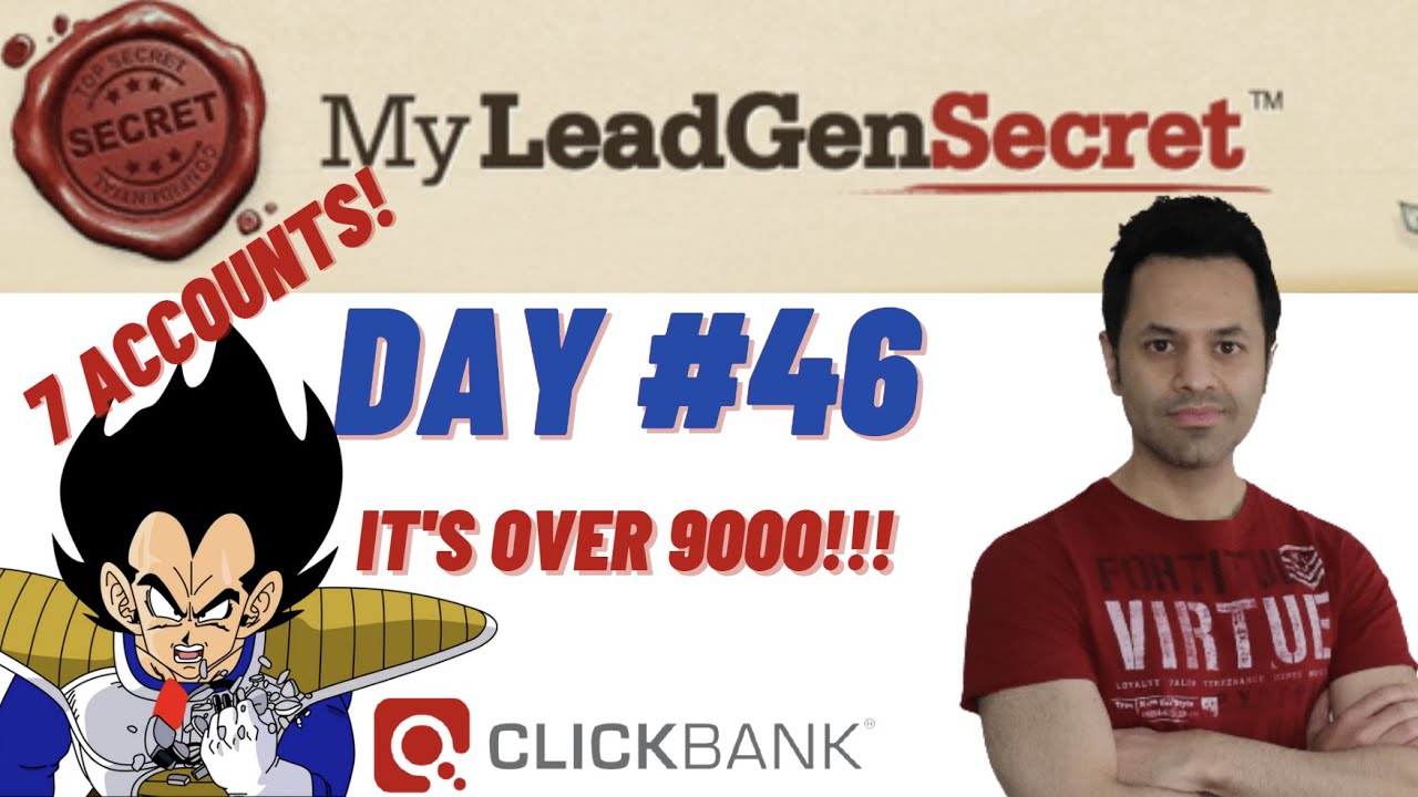 My Lead Gen Secret Case Study - Day #46 Using Clickbank | Easiest Way To Make Extra Money At Home