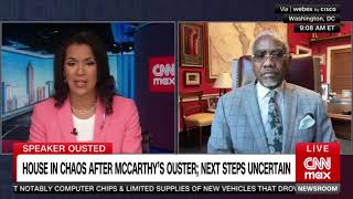 Rep. Meeks discusses the Republican Party's dysfunction as Speaker McCarthy is Ousted