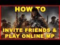 CoD Black Ops 4: How to Invite Friends & Play Multiplayer Online