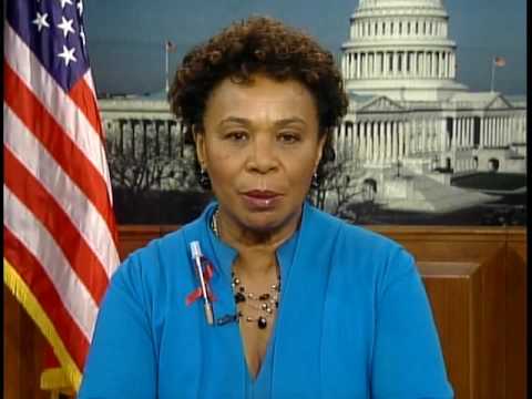 U.S. Congresswoman Barbara Lee For The International AIDS Conference ...