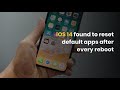 Apple iOS 14 found to reset default apps after every reboot | Tech Kaito
