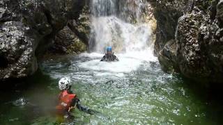 Lumiei + La Foce + Brussine (Alto Friuli, 2009) [NKO Canyoning]