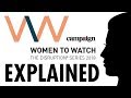 Women To Watch 2018 Explained