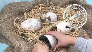 Cum să faci ouă de dinozaur pentru copii