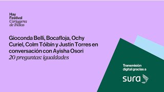 [#63] ESP Gioconda Belli, Bocafloja, Ochy Curiel, Colm Tóibín y Justin Torres